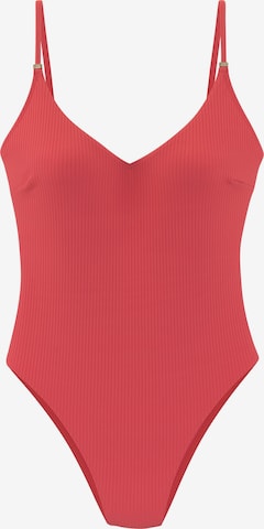 ElbsandJednodijelni kupaći kostim - roza boja: prednji dio