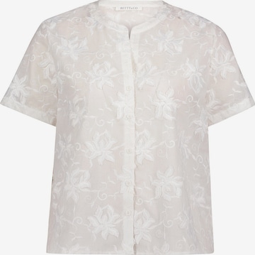 Betty & Co Bluse in Weiß: Vorderseite