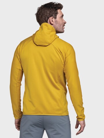 Schöffel Funktionele fleece-jas ' Hiking Fleece Hoody Style Cascata MNS ' in Geel