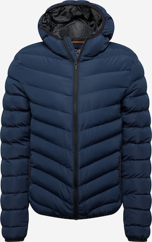 BRAVE SOUL Winter jacket in Blue: front