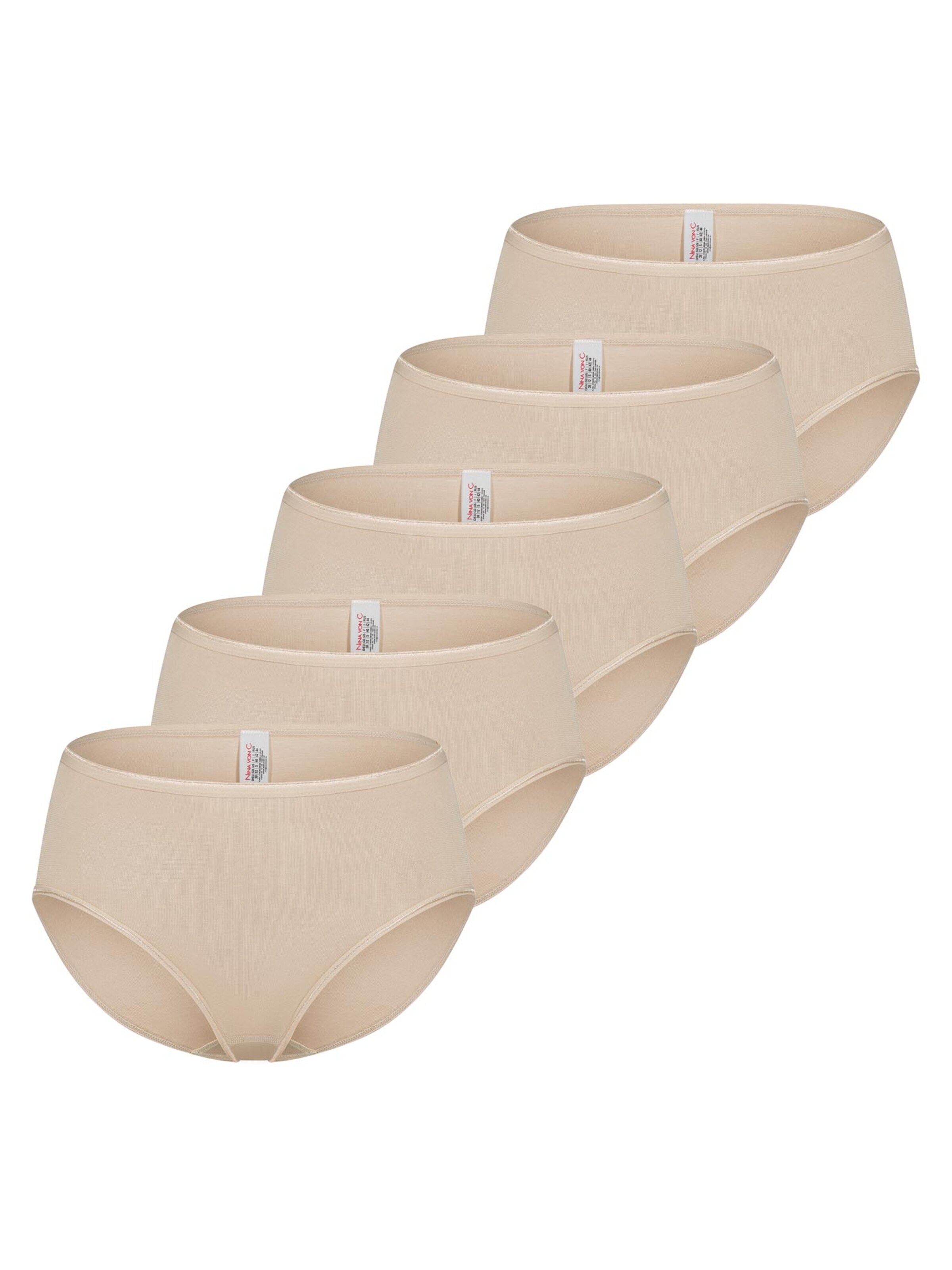 Nina von C. Slip 'Motion' in Beige: voorkant