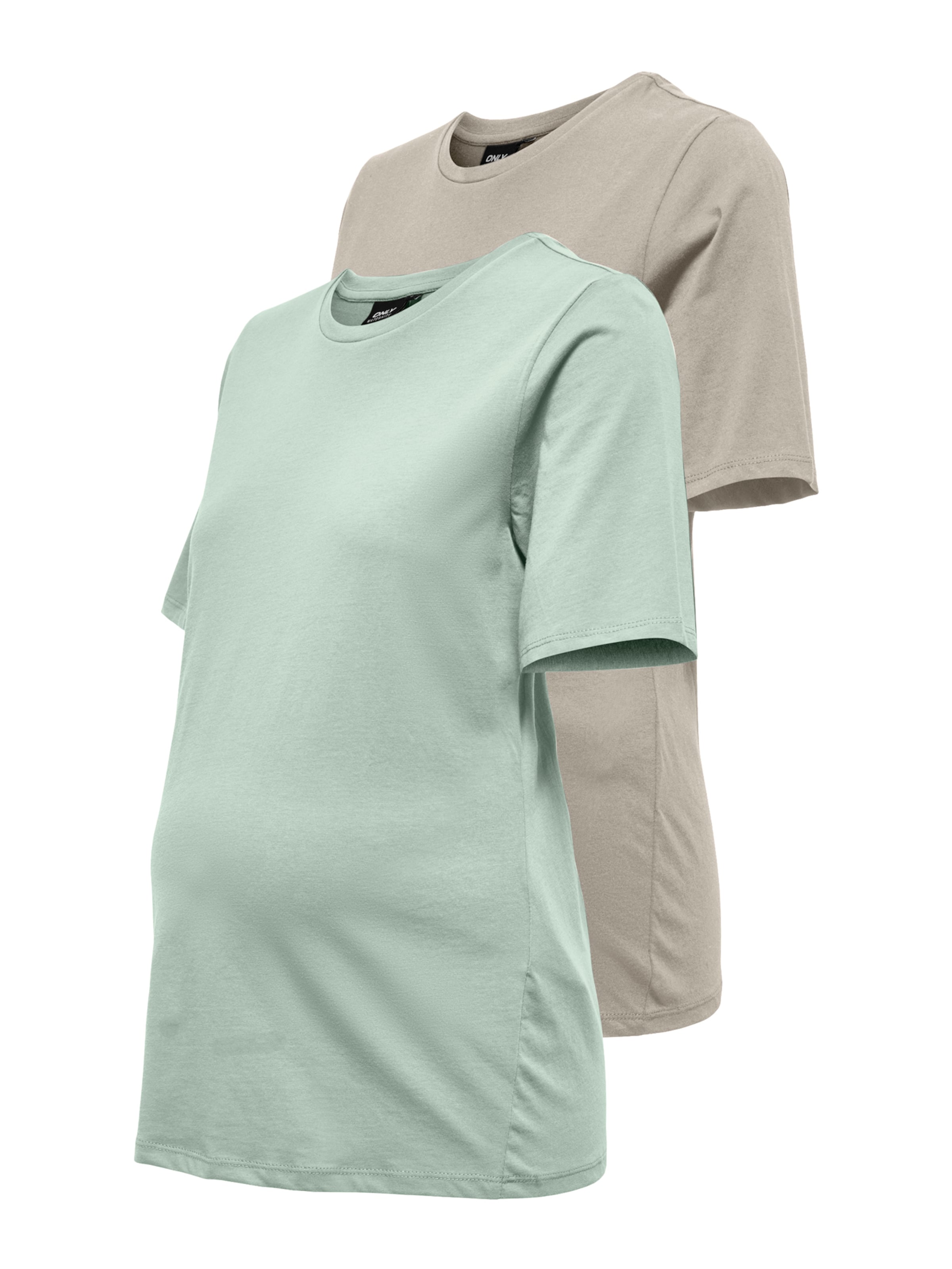 Maglietta 'OLMonly' di Only Maternity in grigio: frontale