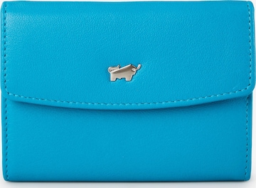 Braun Büffel Portemonnee 'Joy' in Blauw: voorkant