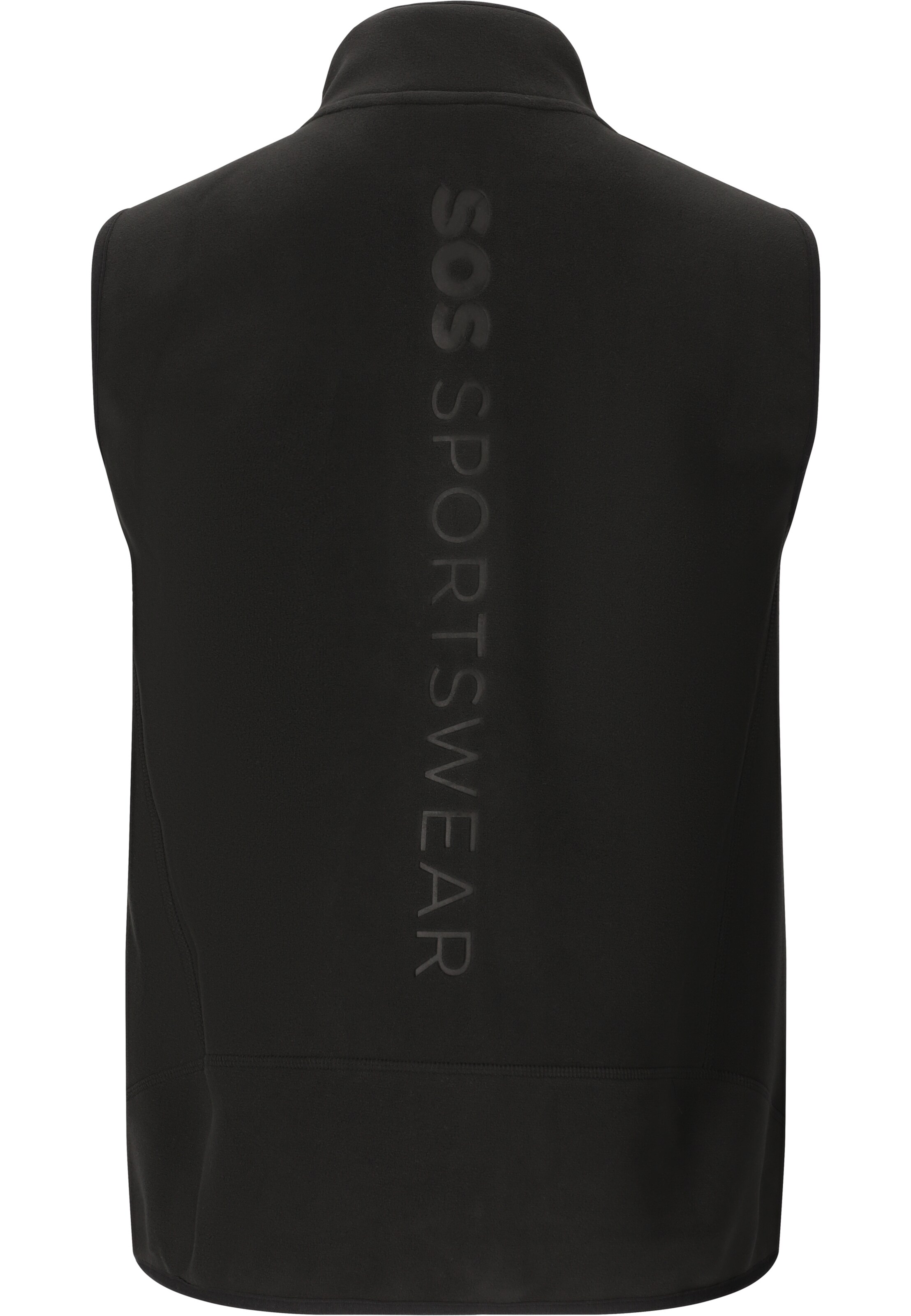 SOS Sportbodywarmer 'Draco' in Zwart