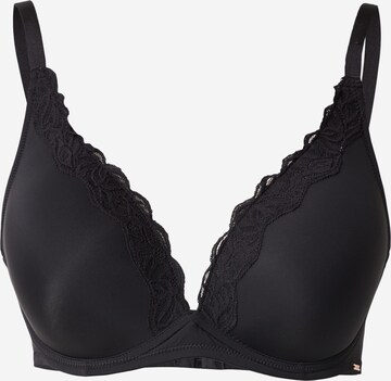 Dorina Push-up BH in Schwarz: predná strana