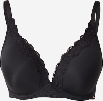 Dorina Push-up BH in Schwarz: predná strana