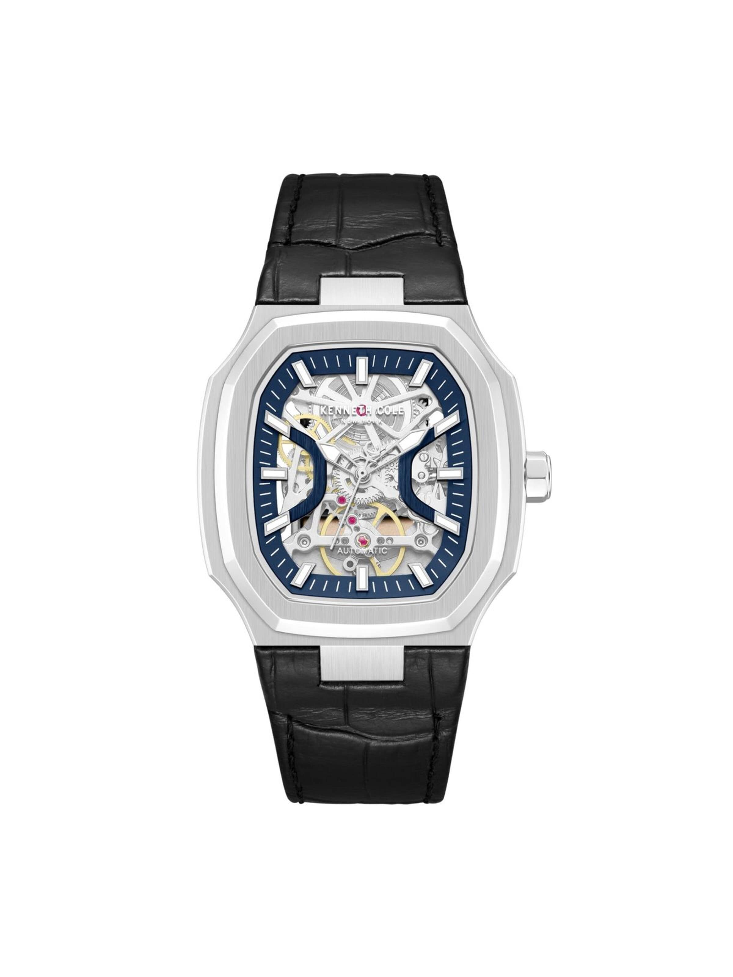 Kenneth Cole Analoog horloge in Blauw: voorkant