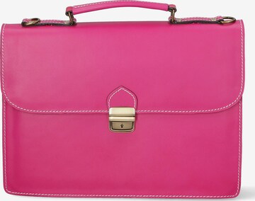 Valigetta ventiquattrore di Chiara Ferretti in rosa: frontale