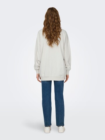 ONLY Sweatshirt 'BELLA' in Grau