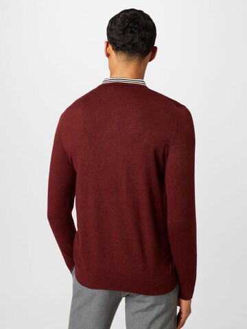 BURTON MENSWEAR LONDON Pullover in Rot