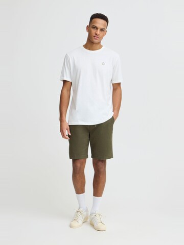 BLEND Regular Chino trousers 'BHEdnan' in Green