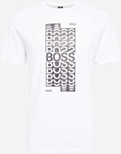 BOSS ATHLEISURE Tričko - čierna / šedobiela, Produkt