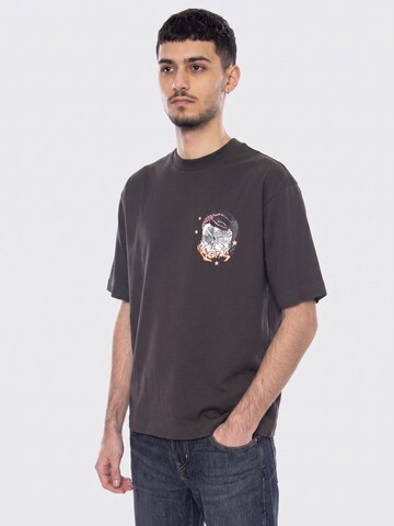Maglietta 'Raw Instinct Fly SS -- Men's Crew Neck T-Shirt Black Men's' di VANS in nero: frontale