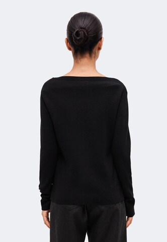 Pull-over 'Ab44ela' ZABAIONE en noir