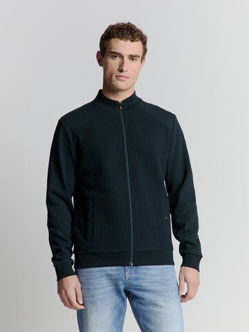 No Excess Sweatjacke in Blau: Vorderseite
