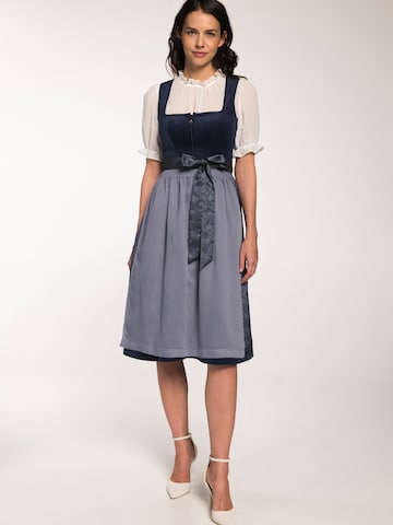 Dirndl 'Glada' SPIETH & WENSKY en bleu : devant