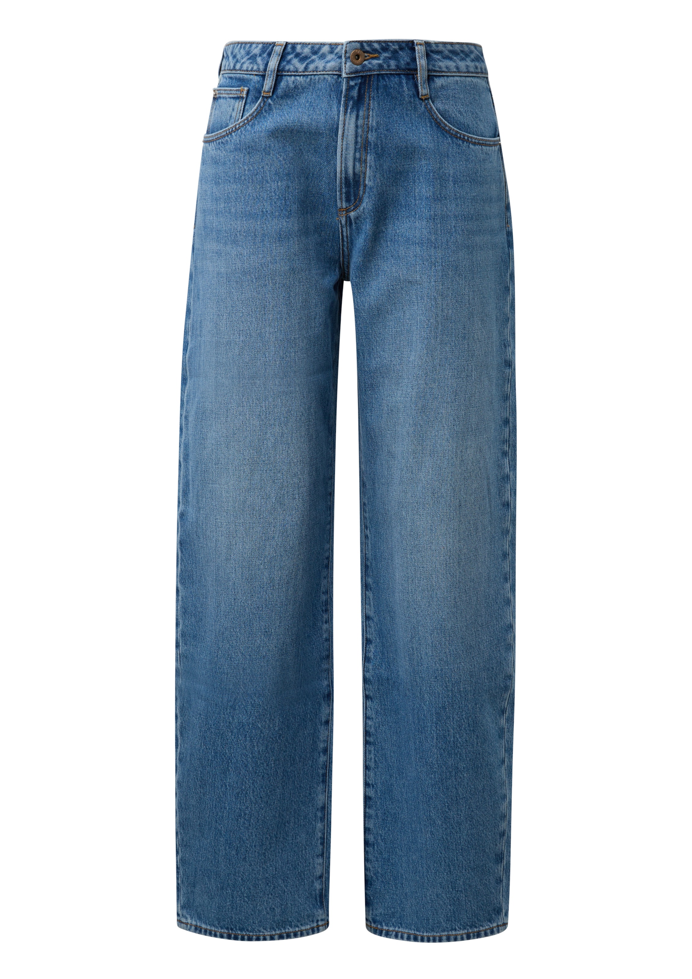 QS Vat Jeans in Blauw: voorkant