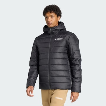 Veste outdoor 'Essentials' ADIDAS TERREX en noir : devant