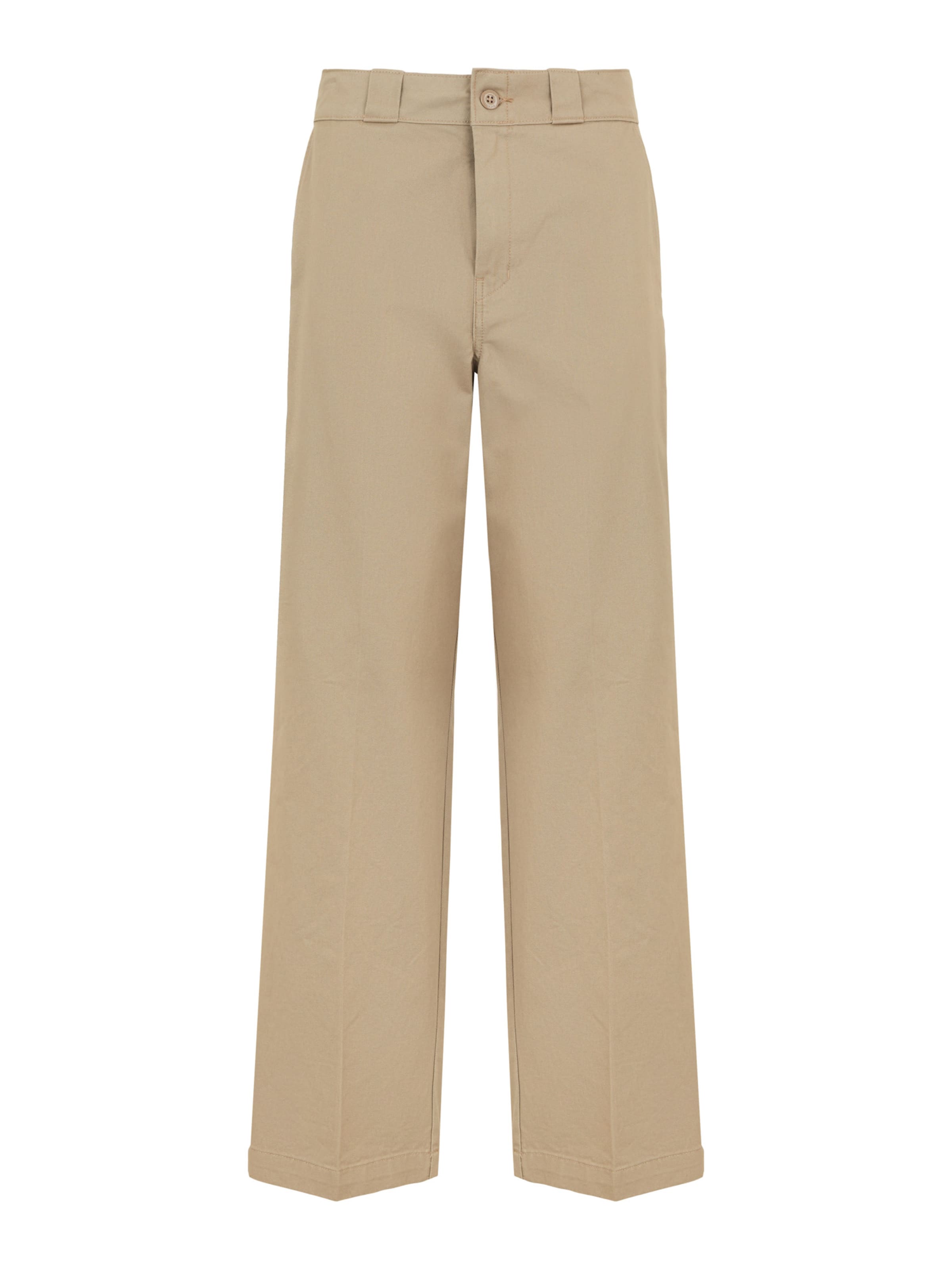 ruda DICKIES Laisvas Kelnės su kantu: priekis