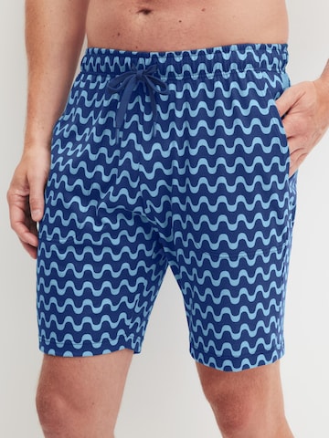 CALIDA Pyjamahose 'RMX Sleep Leisure'‌‌‌‌‌‌‌‌‌ in Blau