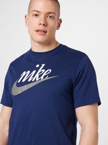 Nike Sportswear T-shirt 'FUTURA 2' i blå