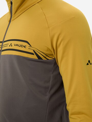 VAUDE Jersey 'Posta' in Yellow