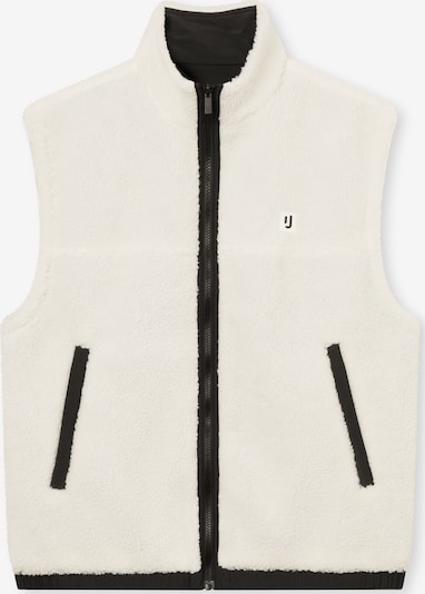 Johnny Urban Colete 'Bryson' em preto / branco lã, Vista do artigo