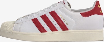 ADIDAS ORIGINALS Matalavartiset tennarit 'SUPERSTAR II' värissä valkoinen: etupuoli