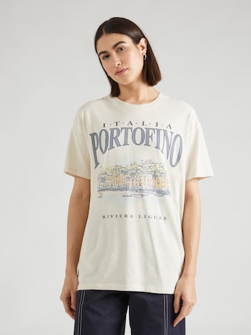 HOLLISTER T-Shirt in Beige: predná strana