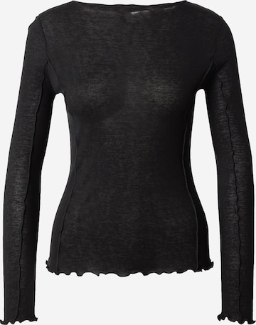 juoda DRYKORN Marškinėliai 'YSARA': priekis