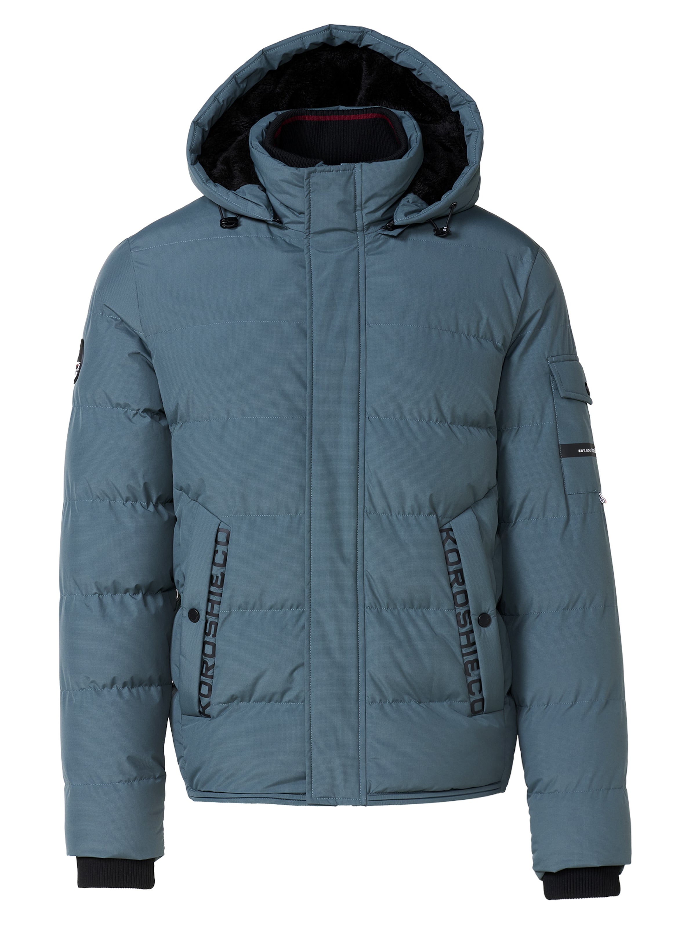 KOROSHI Vinterjacka i blå: framsida
