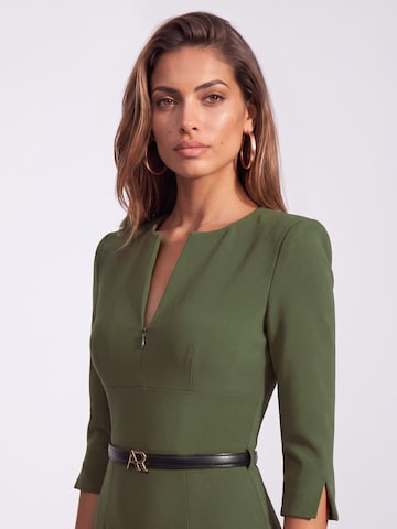 AUDRAY - Vestido de bainha 'THE-AUDRAY' em verde: frente