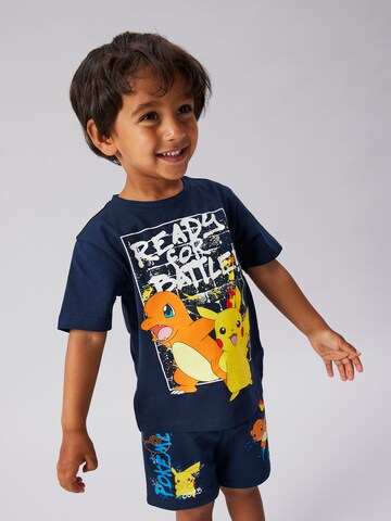 NAME IT - Camiseta 'NMMMIHAT POKEMON' en azul: frente