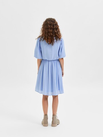 Robe 'Sulina' SELECTED FEMME en bleu