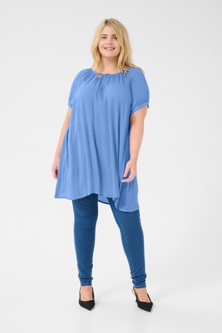 KAFFE CURVE Tunic 'KC Cami' in Blue