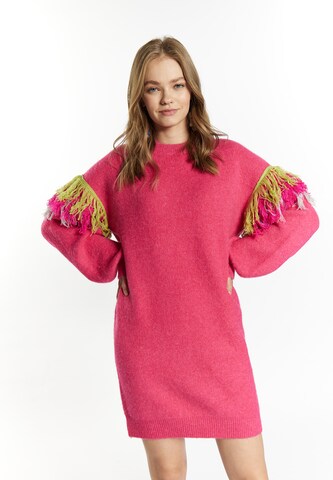 Pull-over 'Gaya' IZIA en rose : devant