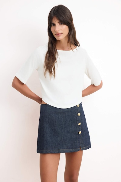 Trendyol Shirt in XS in de kleur Wit, Productweergave