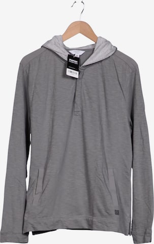 Calvin Klein Sweatshirt & Zip-Up Hoodie in L in Grey: front