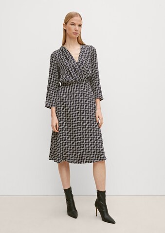 COMMA Kleid in Schwarz: Vorderseite