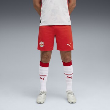PUMA Regular Sportshorts 'FC Red Bull Salzburg 25/26' in Rot: Vorderseite