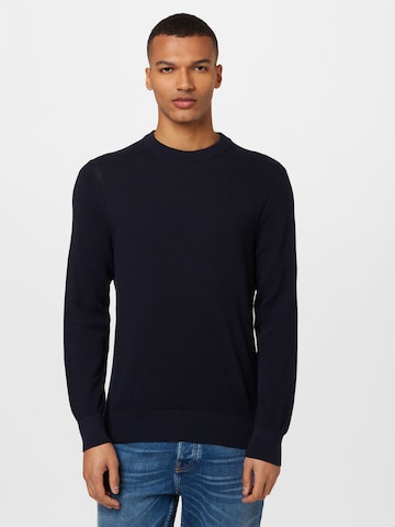 BOSS Black Sweater 'Ecaio' in Blue: front