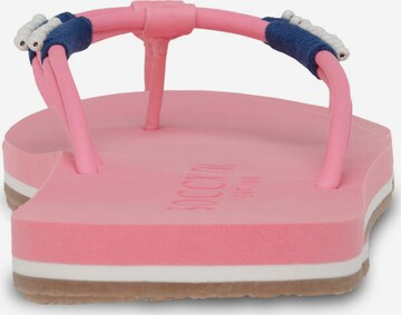 Soccx T-Bar Sandals in Pink