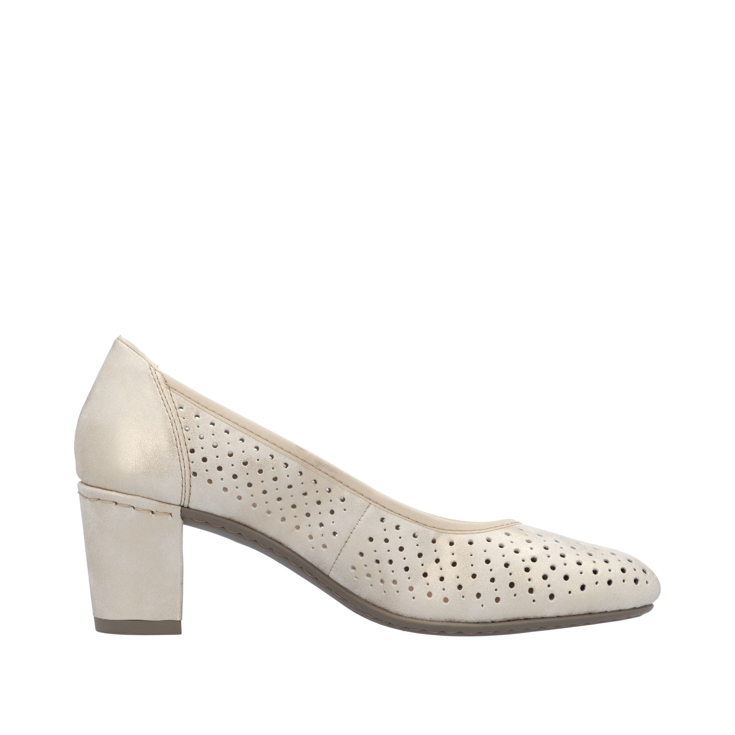 Rieker Pumps ' 41057 ' in Beige