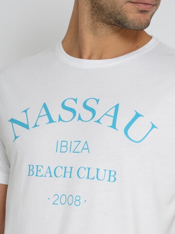 NASSAU Beach Club Shirt in White
