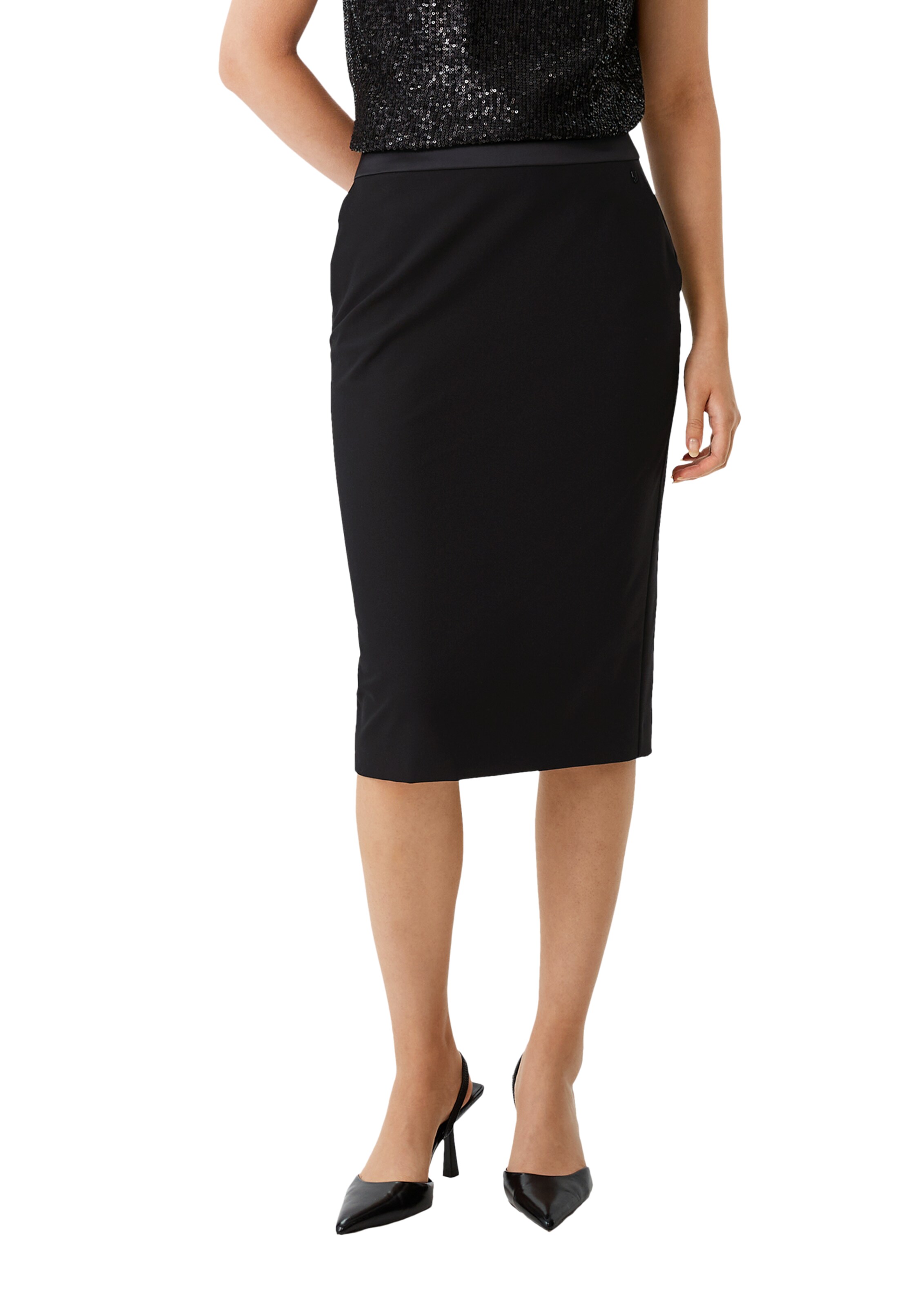 COMMA Rock in Schwarz: Vorderseite