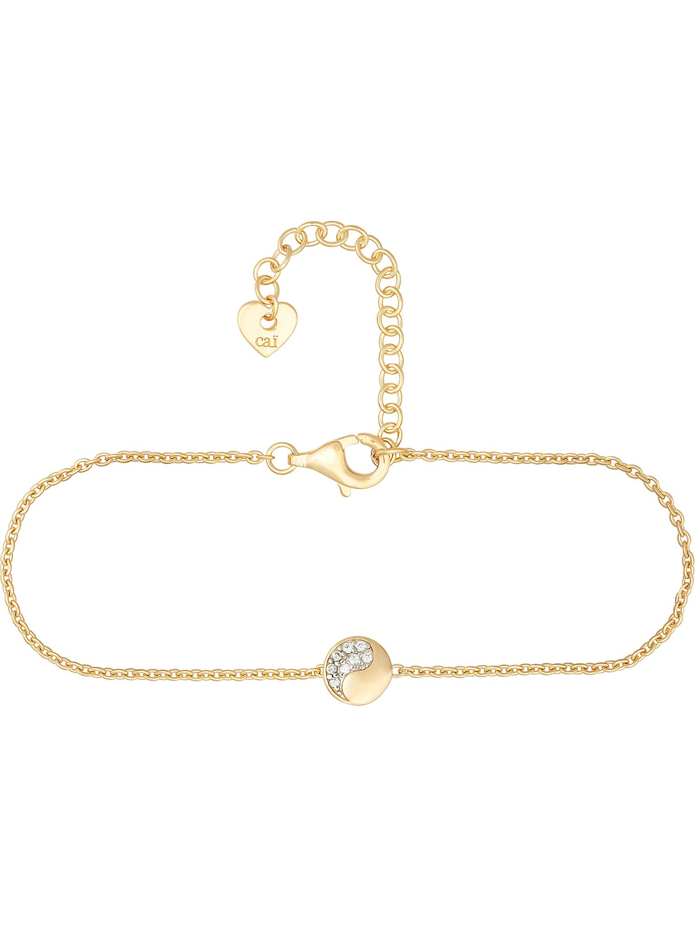 Bracelet caï en or : devant