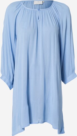 Kaffe Tuniek 'Amber' in Blauw: voorkant