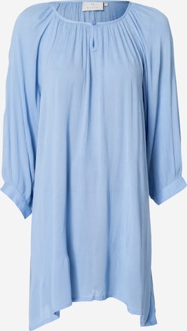 Kaffe Tunic 'Amber' in Blue: front