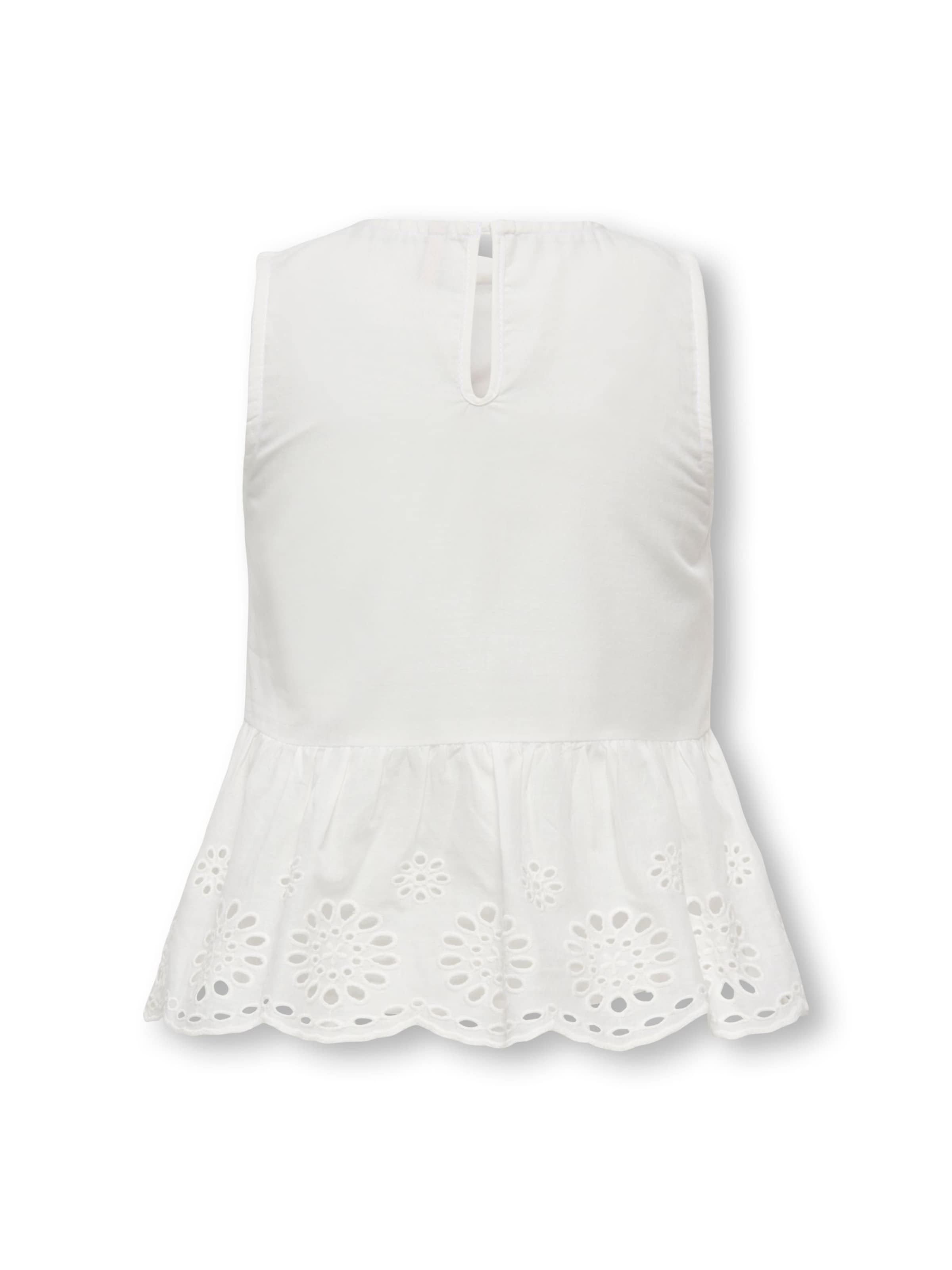 Haut 'KOGBONDI' ONLY GIRLS en blanc