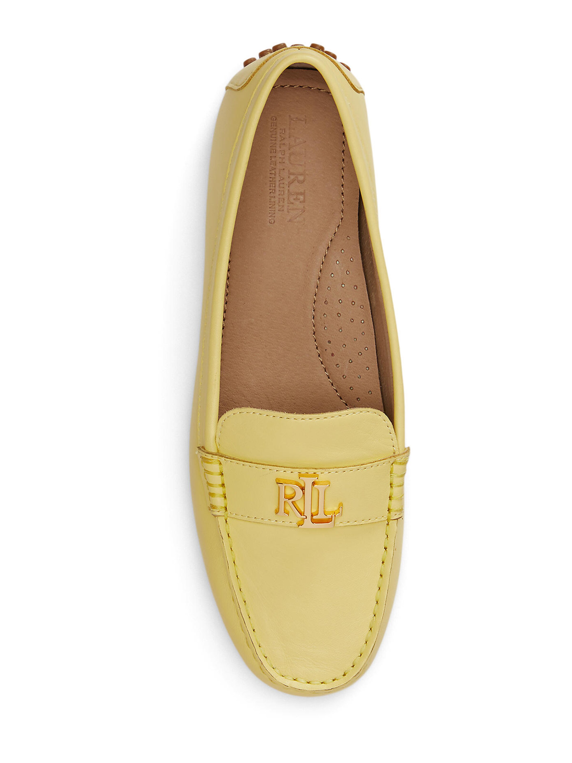 Mocassin 'BARNSBURY' Lauren Ralph Lauren en jaune
